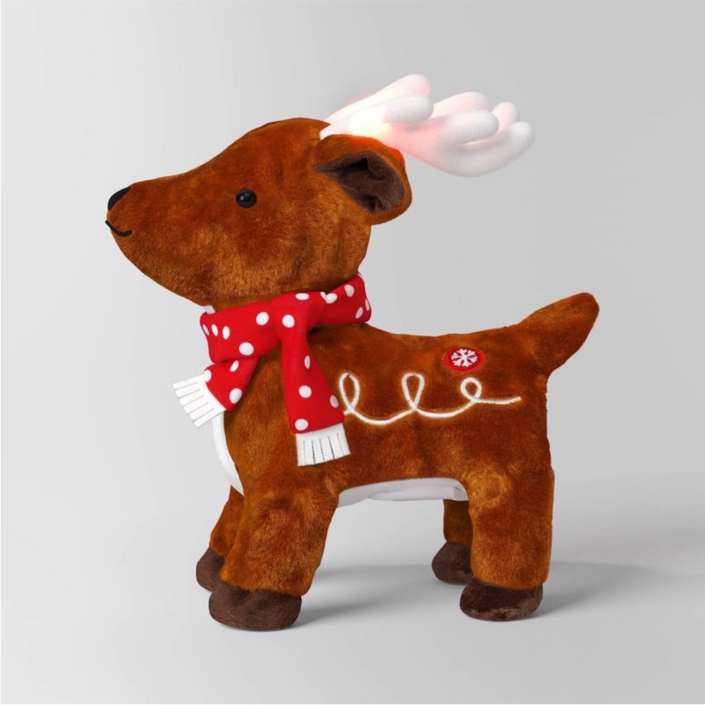 14" Christmas Animated Plush Dancing
Reindeer - Wondershop™